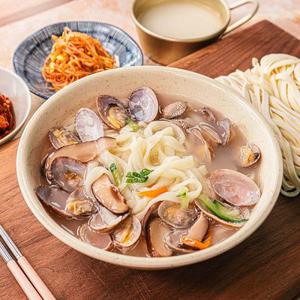 군산 바지락 칼국수 7인분 생면 7봉 소스증정