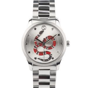 구찌 YA1264076 킹 스네이크 스틸 38MM 남성용시계 35203