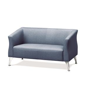 위트니 2인 인조가죽 레자소파-블루