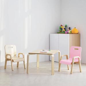프로스 어린이 책상 의자 세트 높이조절체어 2개 책상 1개 2단계 다리포함
