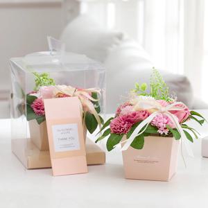 가정의달 비누꽃 카네이션 화분 2sizes 4colors (오후 3시주문건까지 당일출고)