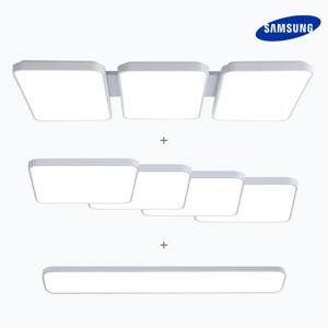 LED 베이직 홈조명 세트 40평대 거실등 방등 주방등