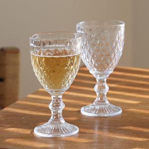 글램 글라스 고블렛 잔 300ml 2P 세트 홈파티 샴페인 와인잔 홈카페 하이볼
