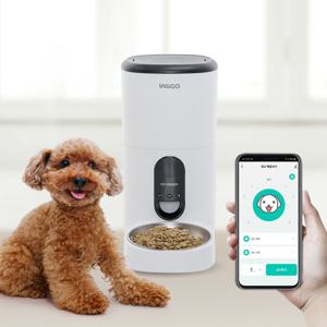 스마트 어플 원격 6L 자동급식기 WP6PFW 앱연동 펫급식기