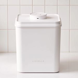 무선 진공 원터치 쌀통 쌀보관통 밀폐용기 10kg