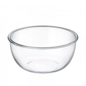 핸디 강화 유리볼 투명 믹싱볼 샐러드볼 전자레인지 용기그릇 2510ml