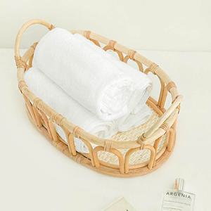라탄 빵 디저트 간식 식탁 카페 트레이 베이커리 탕비실 과자 진열대 바구니