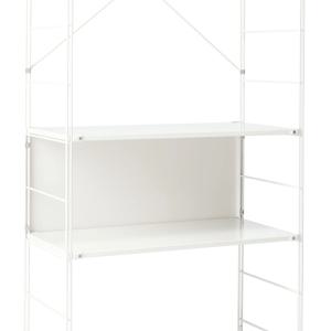 SUS 스틸 유닛 선반 부속 백패널 라이트그레이  S / L  (56cm)