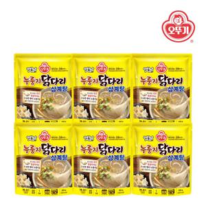 옛날 누룽지 닭다리 삼계탕 500g*6개