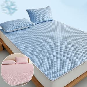 여름 이불 냉감 패드 쿨매트 베개 커버 매트 세트