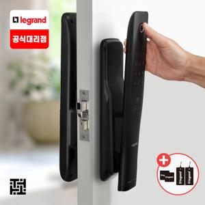 원액션 지문인식 푸쉬풀 롱레버리지 0초 바로잠금 스마트 디지털 도어락 L50