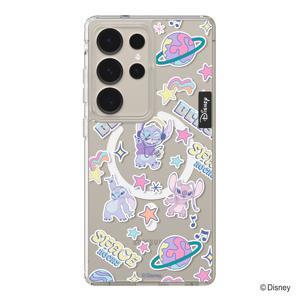 갤럭시 S23 울트라 크리스탈 스티치 오로라 디자인 맥세이프 투명 휴대폰 케이스