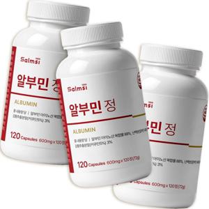 알부민 정 난백분 아미노산 미슬토 아티초크 배합 120정 3팩
