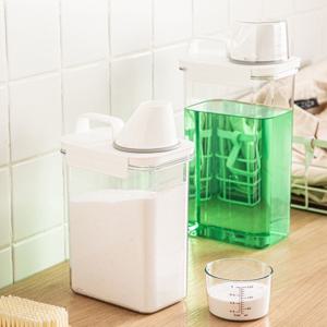 세제소분용기디스펜서 리필 가루 액체용기 공병세제통