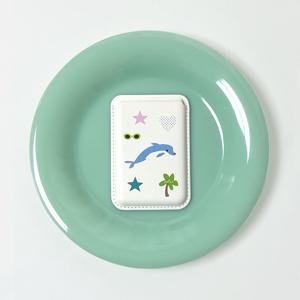 dolphin 맥세이프 화이트 카드지갑(단품)