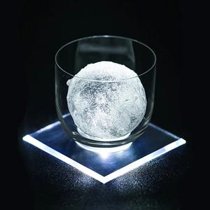 홈파티 사각 LED 컵받침 테이블웨어 컵코스터(사각)