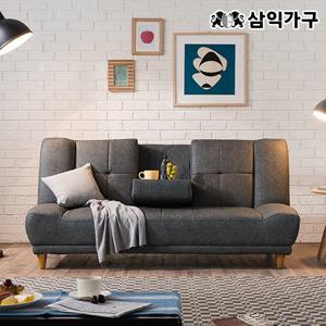 빌라 3인용 가죽 접이식 소파베드