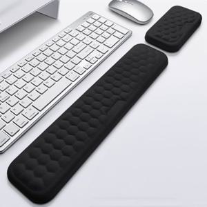 메모리폼 팜레스트 마우스 손목 받침대 키보드 손목 쿠션 보호 패드