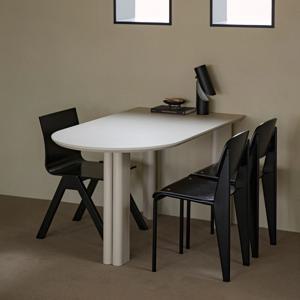 노르닉 세라믹 반원테이블 980/1200/1400 반타원테이블 세라믹식탁 세라믹테이블