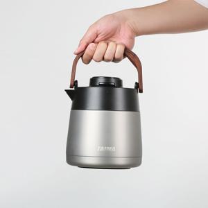 타이마 온도표시 316 스텐 보온 주전자 1000ml (차망 포함)