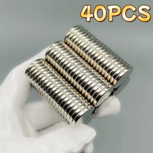 TEMU 35/40개, 20*3mm 원형 자석, 냉장고 장식용 희귀지자성체, 주방 액세서리, 설날, 발렌타인데이 등 다양한 행사에 적합