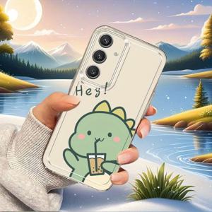 TEMU 삼성 갤럭시 A02 A03S A04 A05S A06 A13 A14 A15 A16 5G A21S A22 A23 A24 A25 A32 A34 A35 A50 A52 A53 A54 A55 A73 S21 울트라 S22 플러스 S23+ S24 FE S25 카툰 투명 충격 방지 전체 커버 TPU 폰 커버 심플 스타일 충격 방지 부드러운 쉘 보호 케이스 독특한