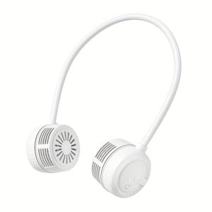 TEMU SENBOWE 초저소음 휴대용 목 팬 - USB 충전식, 3단 속도, 360° 조절 가능, 가정, 사무실, 야외 여행용 개인용 팬, 강력한 바람으로 사용 가능