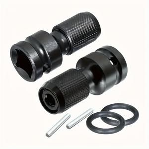 TEMU 2개 전기 렌치 소켓 어댑터, 스퀘어 (12.5mm) to 육각형 1/4