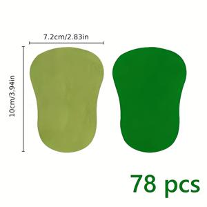 TEMU 78개 발 관리 패치, 깊은 지혈 디자인, 통기성 부직포 소재, 신선한 발열 효과, 스포츠 및 사계절 사용에 적합, 발, 어깨, 등, 무릎, 허리에 이상적, 중년 및 노인용