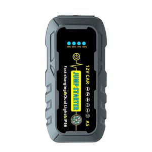TEMU 1000A 휴대용 자동차 점프 스타터 12V, 스마트 안전 점퍼 케이블 및 LED 라이트와 안전 보호 기능이 있는 리튬 폴리머 배터리 충전식 자동차 배터리 점프 스타터