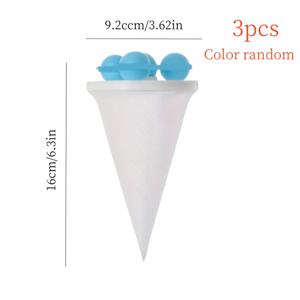 TEMU 3pcs 세탁기 필터 넷 가방 헤어 리무버 청소 플로팅 린트 케어 볼 스티키 헤어 청소 필터 린트 수집 세탁 가방