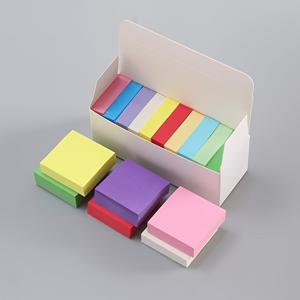 TEMU 11가지 색상의 1100개 스티키 노트 번들 - 쉬운 붙이기 & 떼기 메모 패드, 사무실, 학교, 집용 다양한 크기 - 빠른 메시지 & 알림 팩