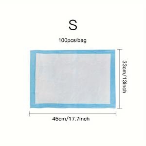 TEMU 개 훈련용 초흡수력이 뛰어난 소변패드 - 실내 개를 위한 방수 펫 패드 - 빠르게 말리는|배변패드