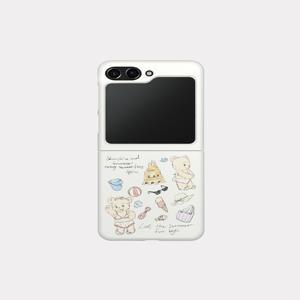 [메이드모먼] summer bear 디자인 [제트플립 하드 폰케이스]
