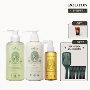 (단독/정상가99000원)알파에르겐샴푸500ml+트리트먼트500ml+헤어토닉150ml(+스벅