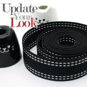 (한롤) 폴리2중직 가방끈 투라인 30mm - 100마 1롤