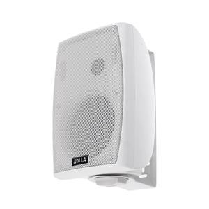 BD997 Coms 실외용 패시브 북쉘프 매장 싱글 스피커 20W White 1/4형 트위터 4형 우퍼 각도조절 브라켓