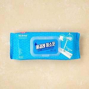 노브랜드 물걸레청소포 (중형) 25매