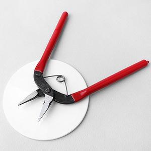 비즈아이 [9-943]악세사리공구 부자재 비즈공구 평집게 민자집게 약16.5cm 중국산 ,1개