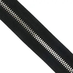 메탈 지퍼 3호 실버 - 580 BLACK 1M