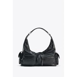 [국내배송]자라 ZARA 크랙 효과 포켓 가방890577