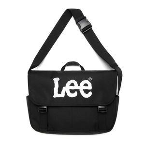LEE 트위치 로고 코듀라 메신저백 블랙 LE2501BG24BK