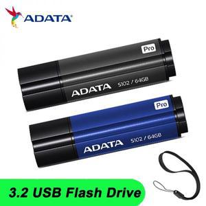 3.0 USB 메모리 3.2 드라이브 대용량 C타입 귀여운 ADATA S102 프로 플래시 256 기가 바이트 128 64 고속 5
