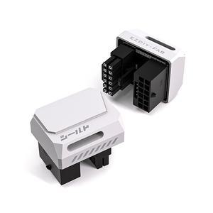EZDIY-FAB SHIELD 12V-2X6 STD 180도 어댑터 (화이트)
