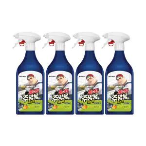 홈스타 맥스프레쉬 주방용 세정제 500ml, 4개