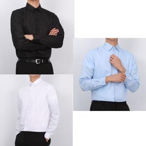 남자 긴팔 와이셔츠 3color 정장 직장인 회사원 출근룩 봄가을 남방