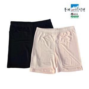 국내생산 풍기인견 3부 속바지 시원한 인견 속반바지