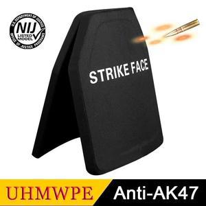 야외테이블 방탄 플레이트 가벼운 UHMWPE 보호 AK47 IX 7.62mm 복 대비 3A 레벨 10x12