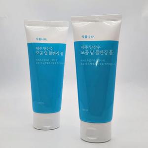 식물나라 제주 탄산수 모공 딥 클렌징폼 150ml+150ml (1+1) (AD)
