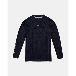 [롯데백화점]RVCA 루카 남성 THUG ROSE 긴소매 래쉬가드 스윔웨어(VD11RS519BLK)